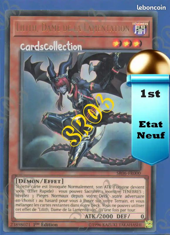 lilith deck yugioh Amazon.com: Lilith, Lady of Lament - SR13-EN022 - Common