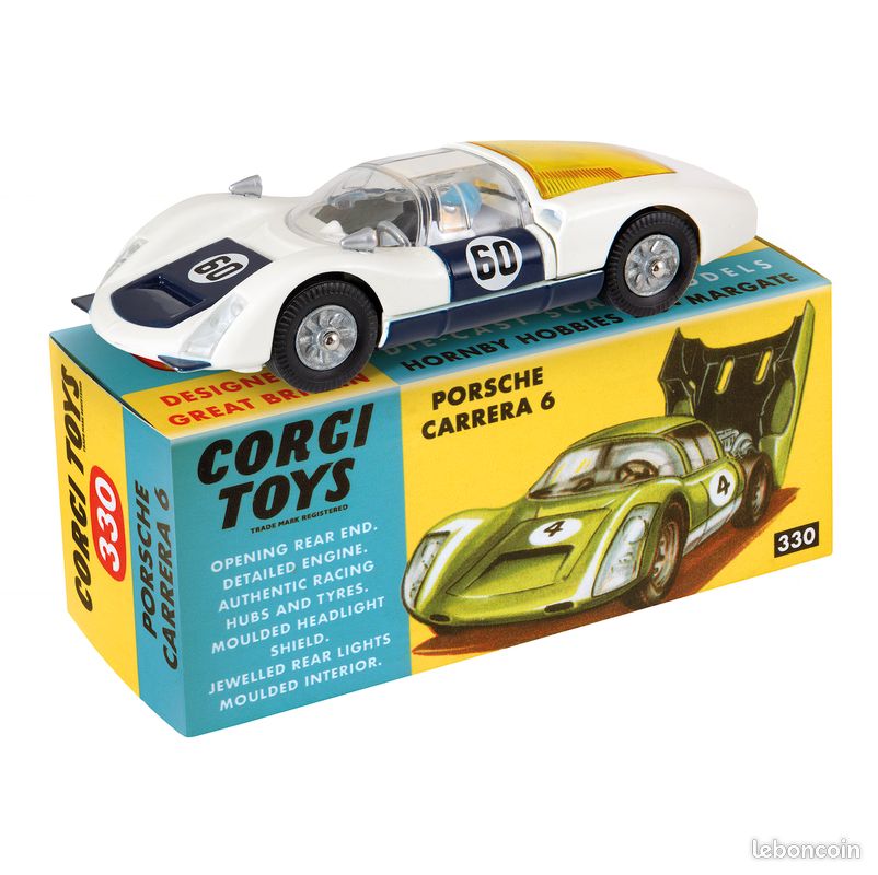Corgi 330 - Porsche Carrera 6 neuve en boite (image 3)