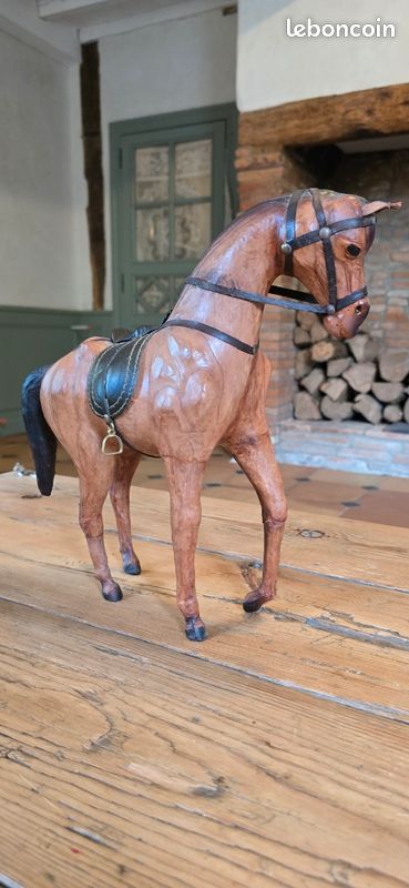 Mesure Cheval Vintage ELDONIAN – 18 Mains – Avec étui Cuir – Fabriqué En Angleterre