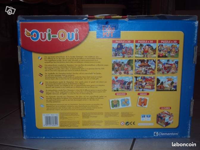 Malette transportable edukit oui-oui (image 3)