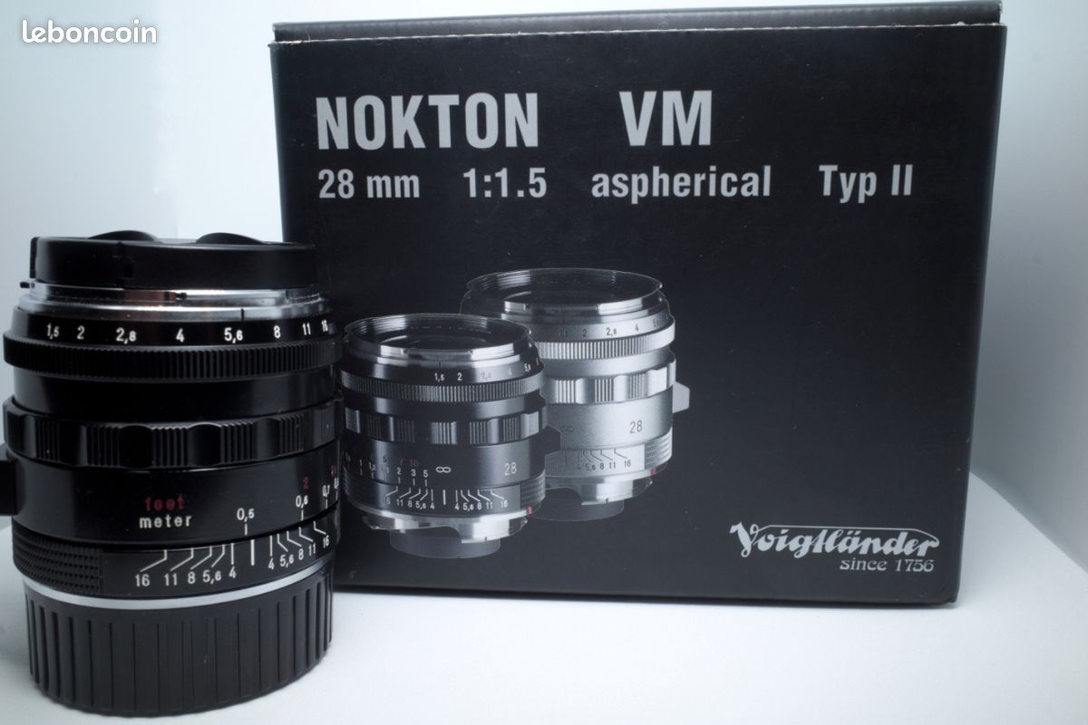 Voigtländer Nokton 28 mm f/1.5 asphérique VM Type II – Leica M (image 2)