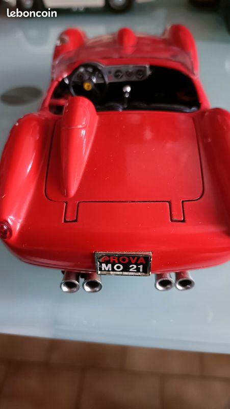 Ferrari 250 Testa Rossa 1957 - Burago 1/18, 1000 Miglia, G3, Occasion Boîte