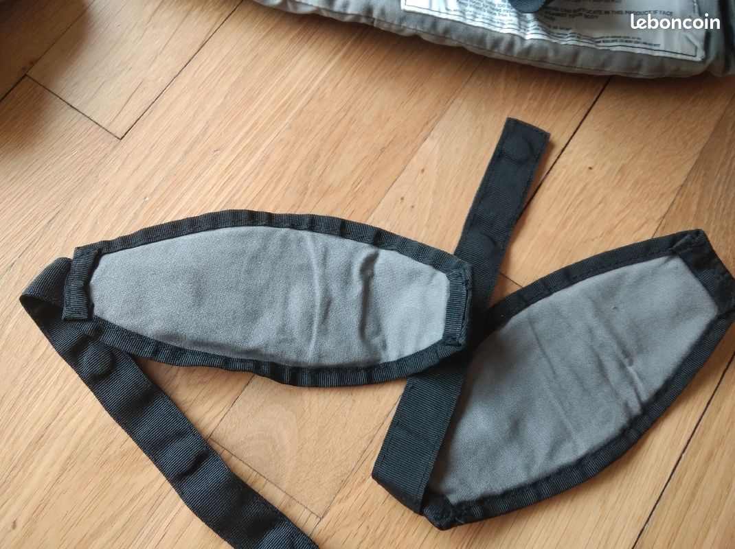Porte bébé boba physiologique gris (image 4)