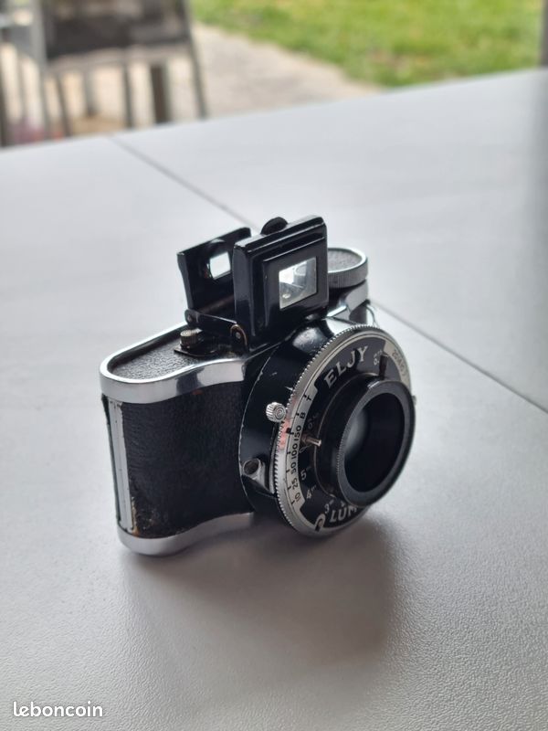 Appareil Photo Vintage ELJY Lumière - Argentique - Fonctionnel