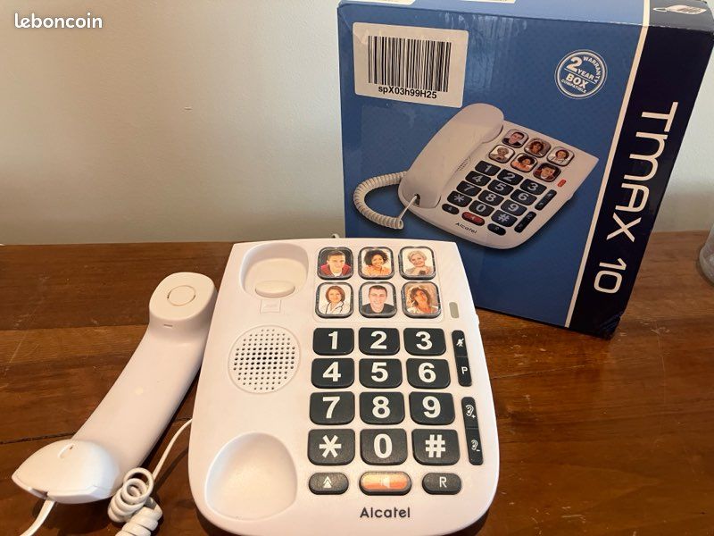 Téléphone fixe Alcatel Tmax 10 (image 1)