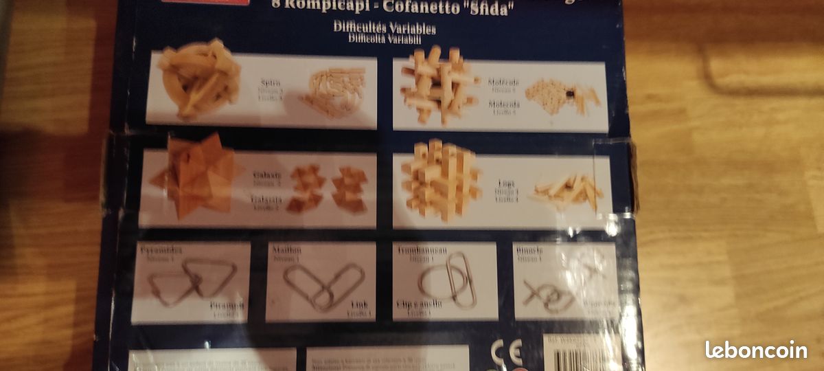 Casses têtes en bois (image 2)