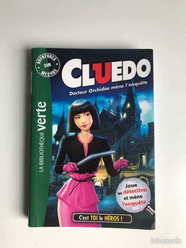 Livre Cluedo - Docteur Orchidée mène l'enquête (image 1)