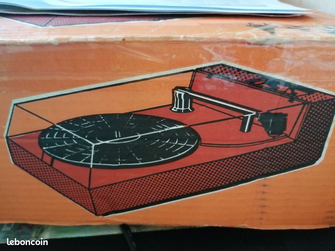 Tourne disque vintage jamais servi dans son emballage (image 5)