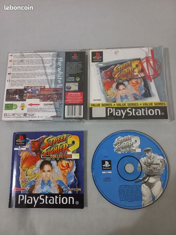 Street fighter collection 2 jeu PS1 complet (image 2)
