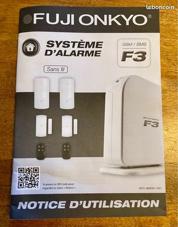 Boîtier De Commande Alarme Sans Fil – Pour Pièces – état Visuel Correct