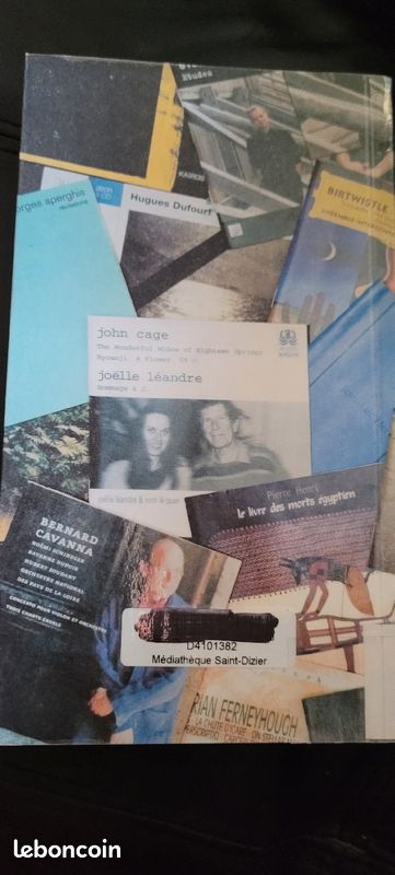 Livre ouvrage la musique contemporaine en 100 disques pierre gervasoni (image 2)