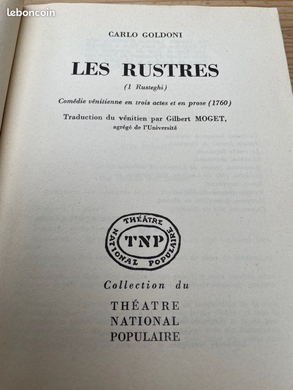 Livre TNP Les rustres (image 2)