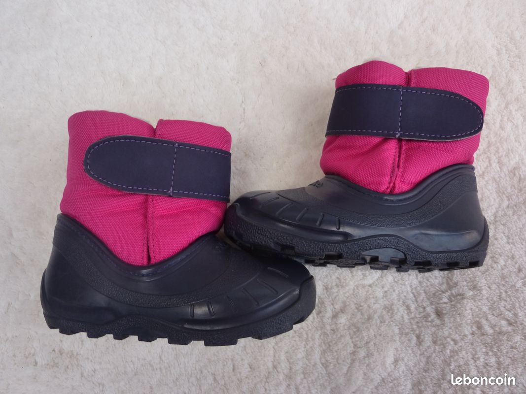 Bottes de neige fille Quechua 22/23 fourrées (image 4)