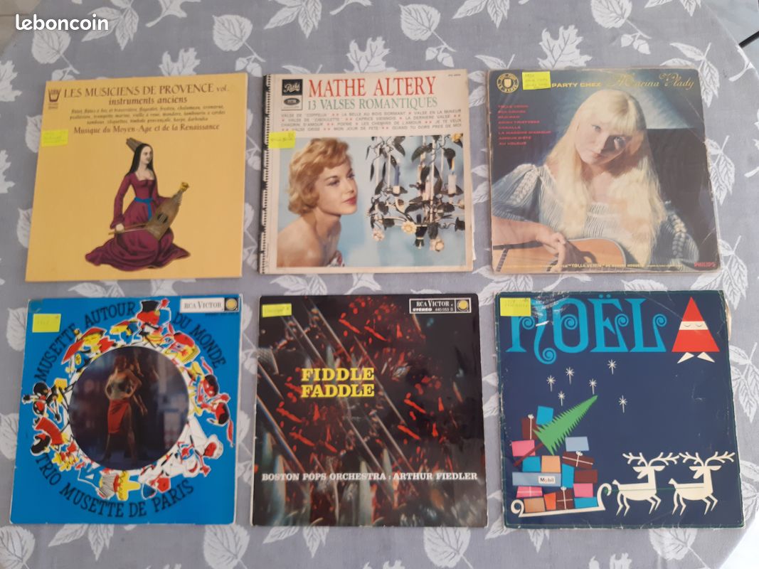33 tours vinyle divers lot4 (szcz13) (image 1)