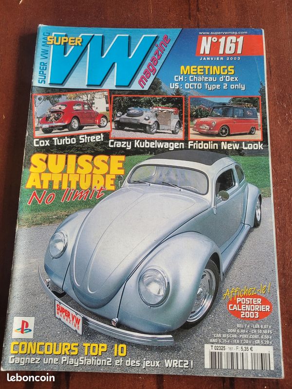 Lot 9 Mag SUPER VW MAG + Posters + 3 Magazines Cadeaux (VW Tech / Nitro) (image 3)