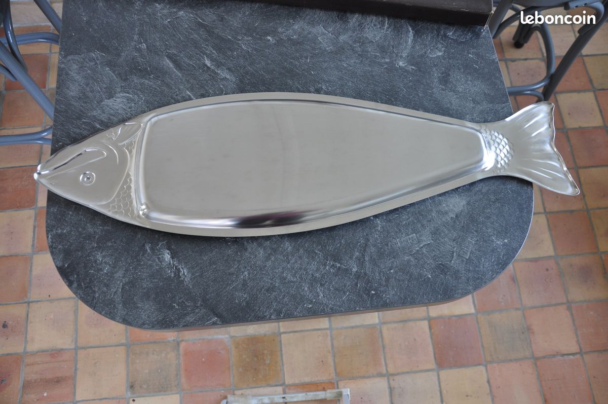 Plat Inox Jean Couzon 33cm Sur 22.5