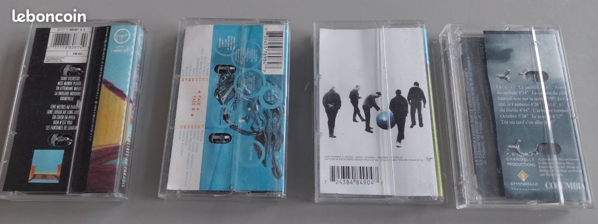 Lot cassettes audio vintage françaises années 90 – Rachid Taha / Les Innocents / Francis Cabrel (image 3)