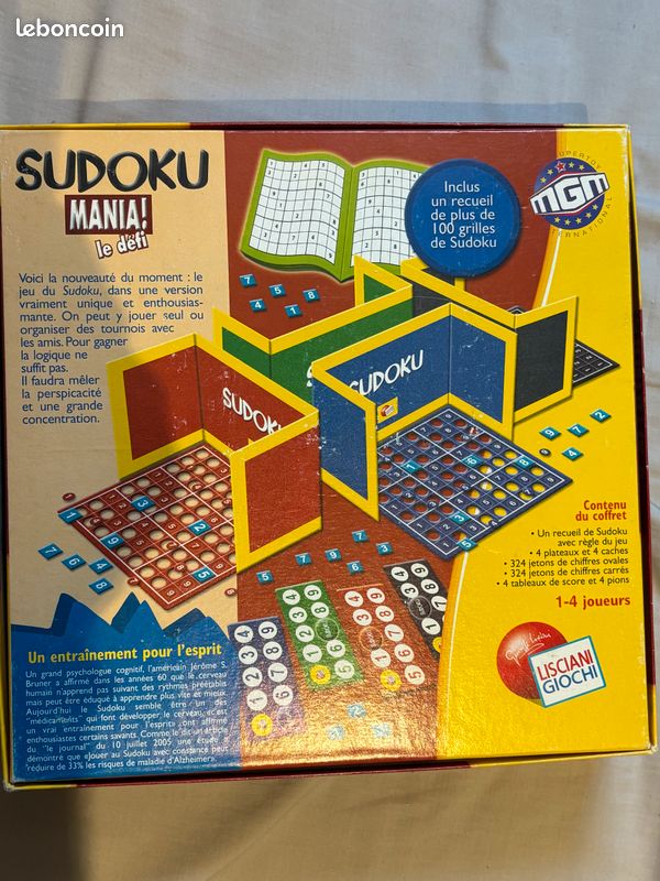 Jeu Société - SUDOKU MANIA (image 2)