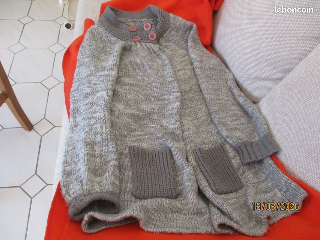 Grand gilet en maille (image 6)