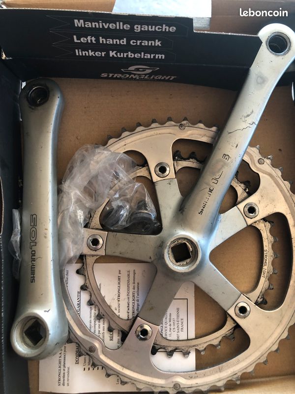 Pédalier Shimano 105 vintage 1998 (image 3)
