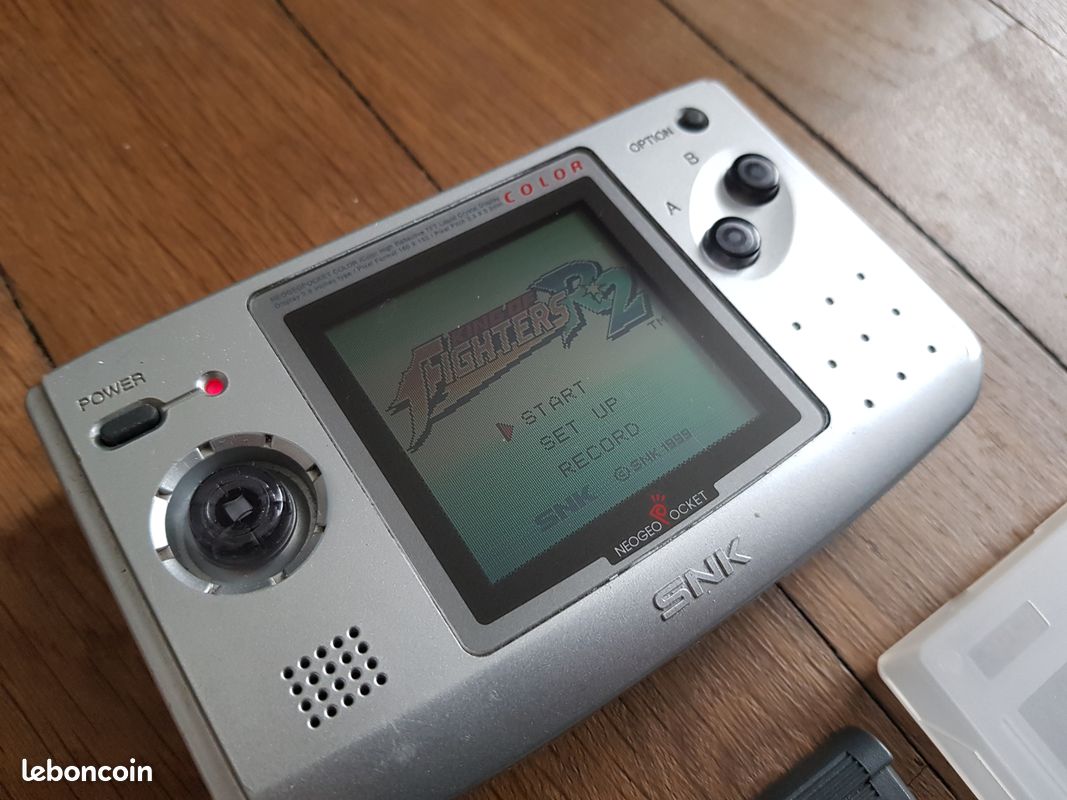 Console Neo Geo Pocket Color Platinum Silver - En Boîte (sans Cache-piles) - Occasion