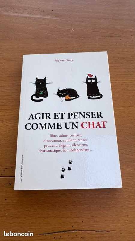 Livre agir et penser comme un chat - Stéphane Garnier (image 1)