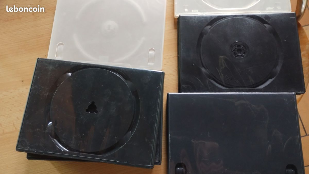 Boîtiers DVD cd rom vides (image 1)