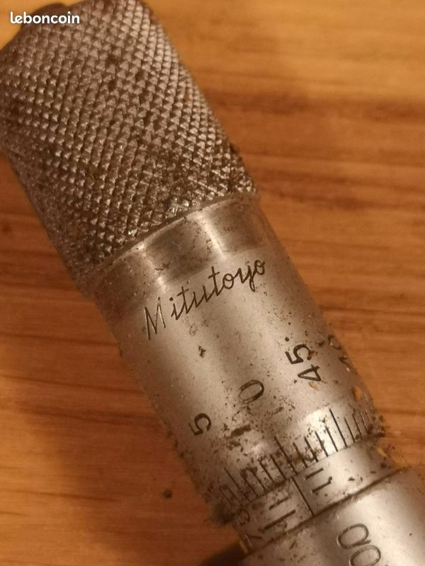 Micromètre Mitutoyo 75-100mm & Outil de Précision Vintage (image 3)