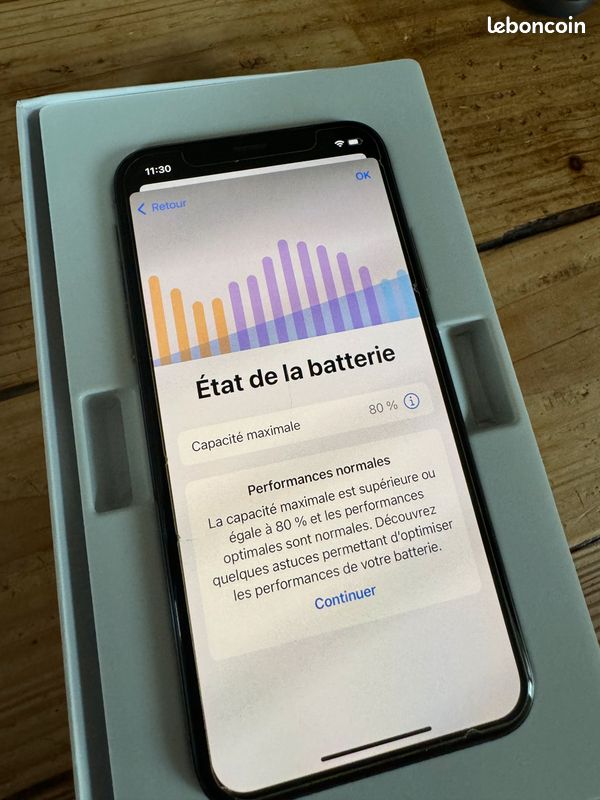 IPhone XS 64Go Gris sidéral (image 6)