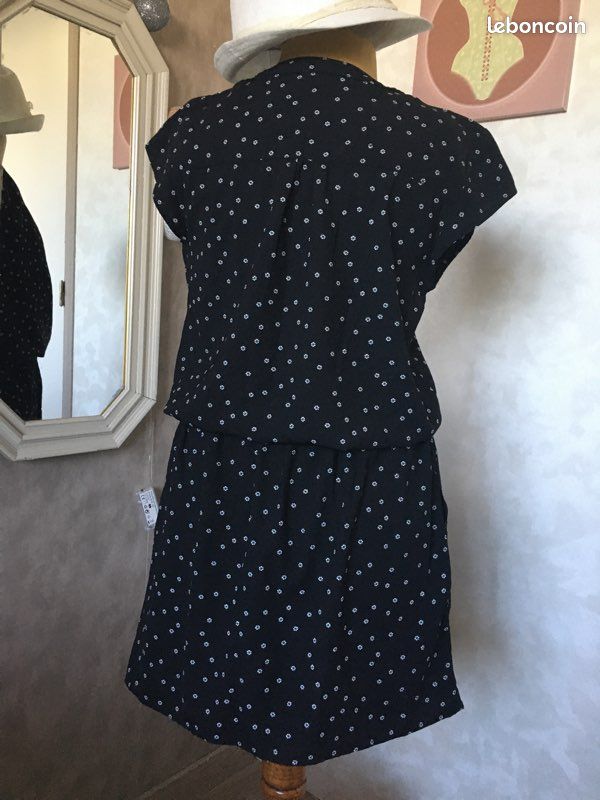 Robe noire taille 38 (image 3)