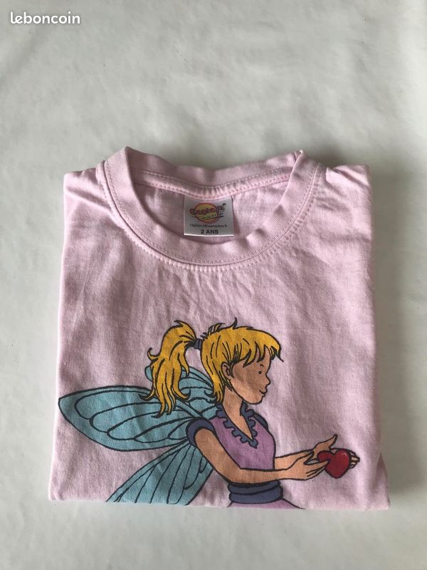 T-shirt neuf rose fée de Cancale 2 ans (image 4)