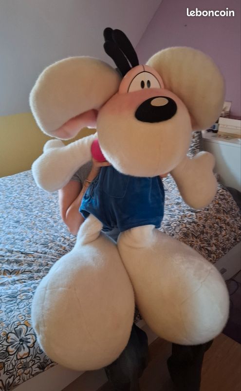 Peluche Diddl géante XXL (image 4)