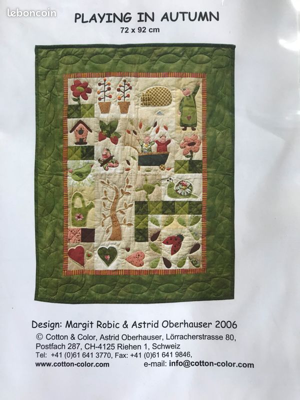 Modèle tableau en patchwork (image 1)