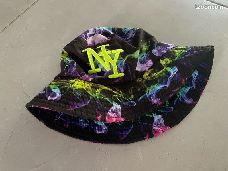 Bob flammes fluo NY (image 1)