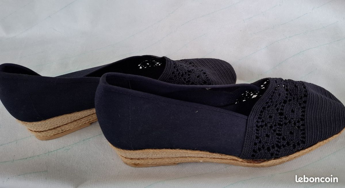 Ballerines toile (image 1)
