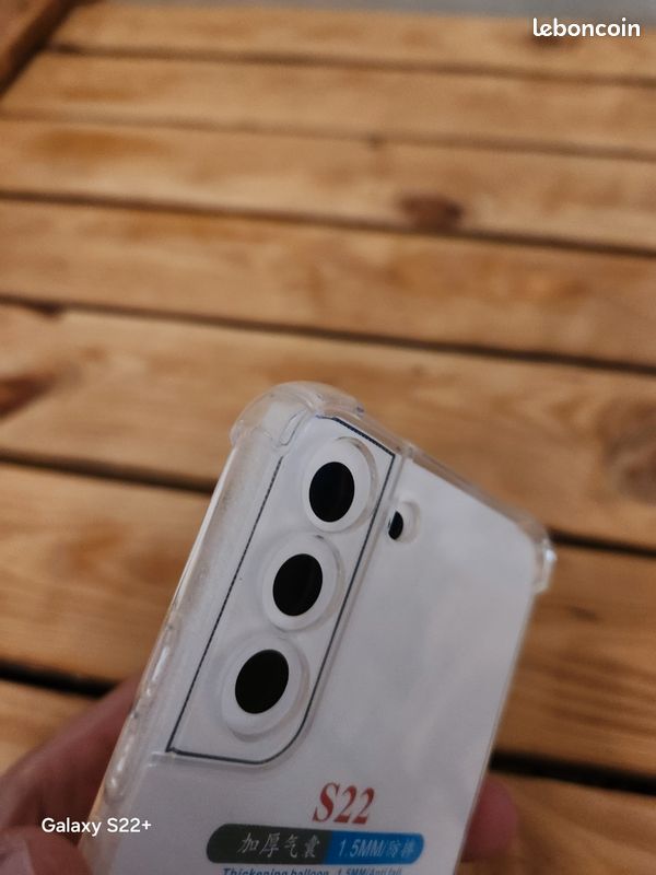 Coque neuve transparente galaxy s22 s 22 (image 2)