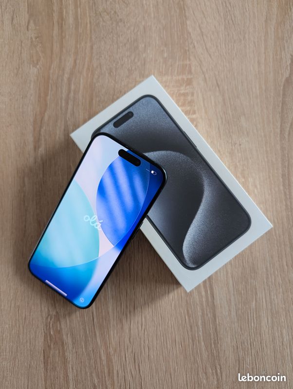 Châssis IPhone 15 Pro Titane Original Complet état 10/10, Occasion