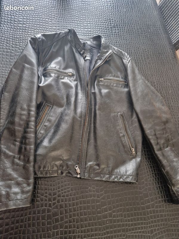 Blouson cuir de buffle taille XL (image 2)