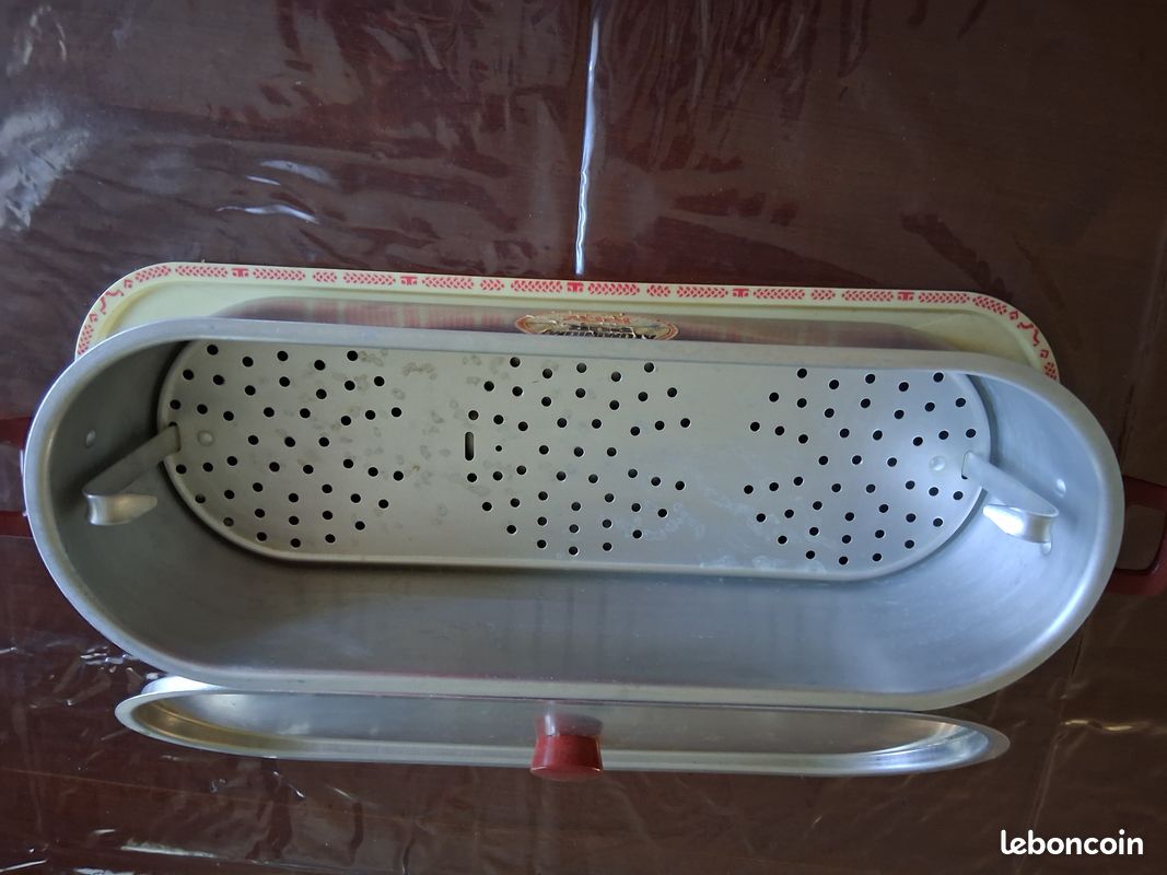 POISSONNIERE (Aluminium Pur) JAPY et son dessous (image 4)