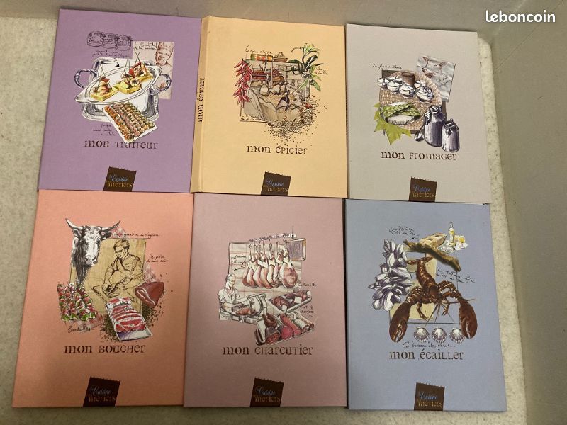 Lot de 12 albums de la collection « La cuisine des métiers » (TBE) (image 2)