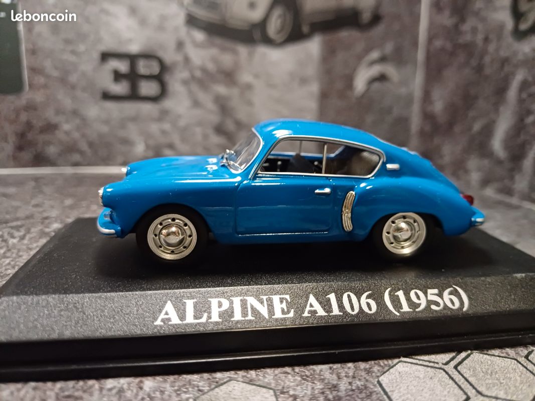 Miniature Alpine A106 1956 - Échelle 1/43 - IXO Altaya - Neuf