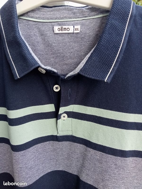Polo Shirt Gemo Polo Homme Polo Homme Gemo Polo Homme XXL Gémo