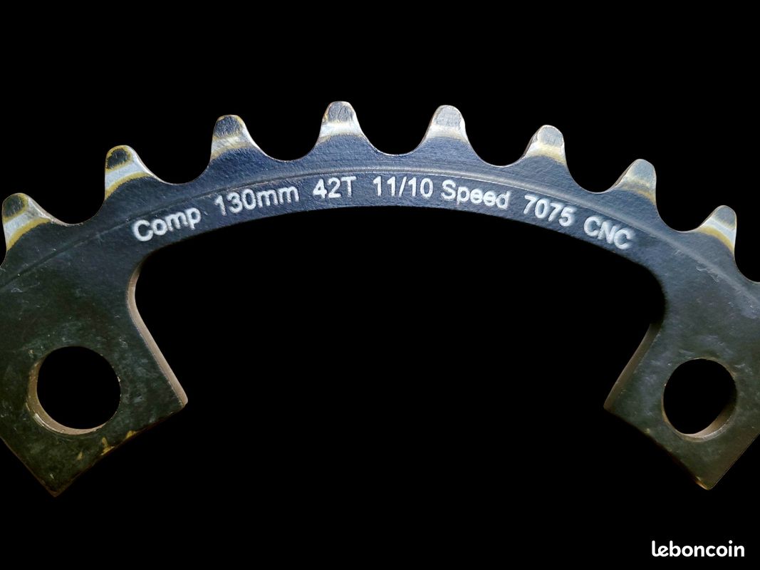 Plateau Stronglight 99 42 Dents - Aluminium, 86 BCD, Peu Utilisé, Vintage Pour Vélo Route