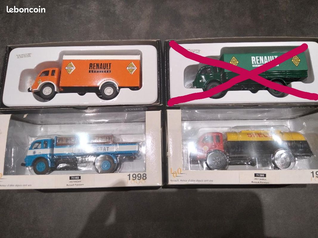 Modèle Réduit Corgi 1:50 - Renault Feneant Service - Année 1957 - Occasion - Collection Vintage