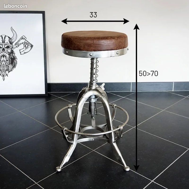 Tabouret industriel (image 4)