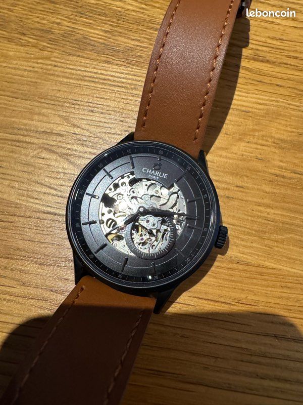 Montre Initiale Squelette Phantom Charlie Paris Montres Bijoux