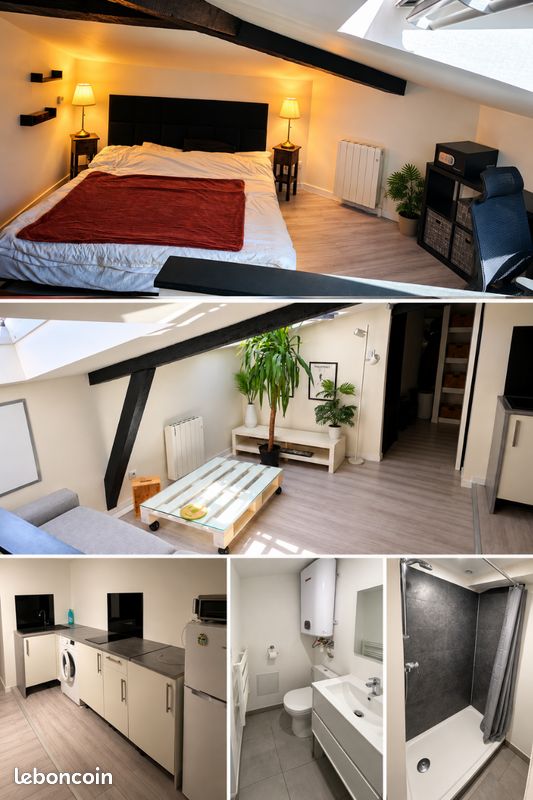 Appartement 1 pièce 14 m² · à Bordeaux · 14 m² · 595 €/mois