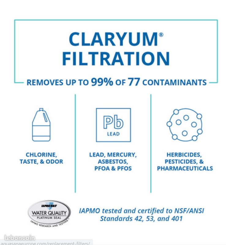Aquasana Claryum® AQ-MF-1 Direct Under Sink Water Filter (image 2)