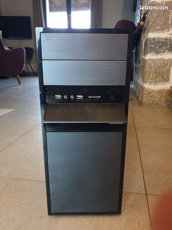 Kit tour PC HP avec carte mère MSI, processeur Intel et son ventirad, lecteur DVD, 4 barrettes de Ram DDR3 et alimentation 450w (image 1)