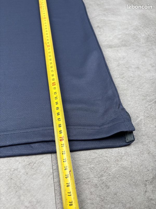 Polo Under Armour | Taille M Homme | Bleu marine | Logos avant arrière #770 (image 7)